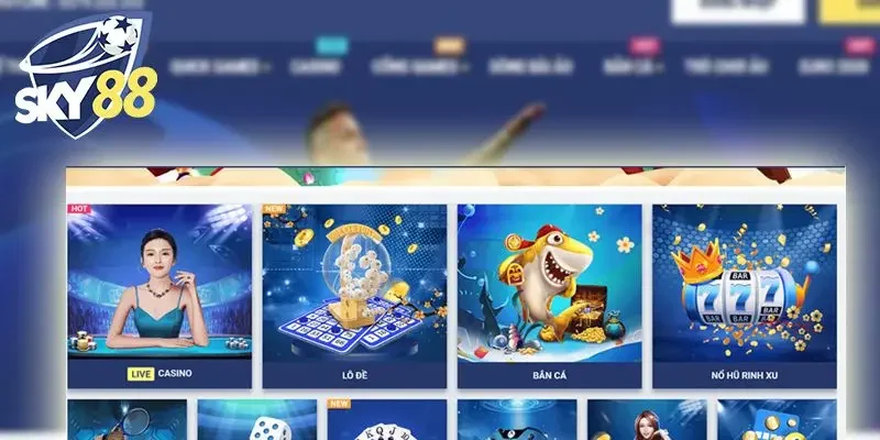 Kho game đa dạng tại nhà cái